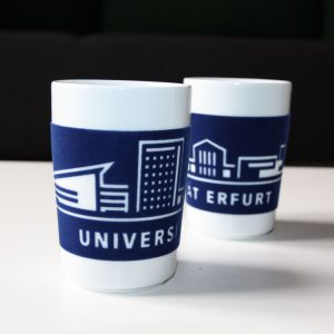 Merchandise, Kahla-Tasse, Uni Erfurt
