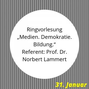 Ringvorlesung Uni Erfurt Norbert Lammert