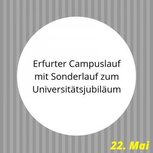 Campuslauf Uni Erfurt